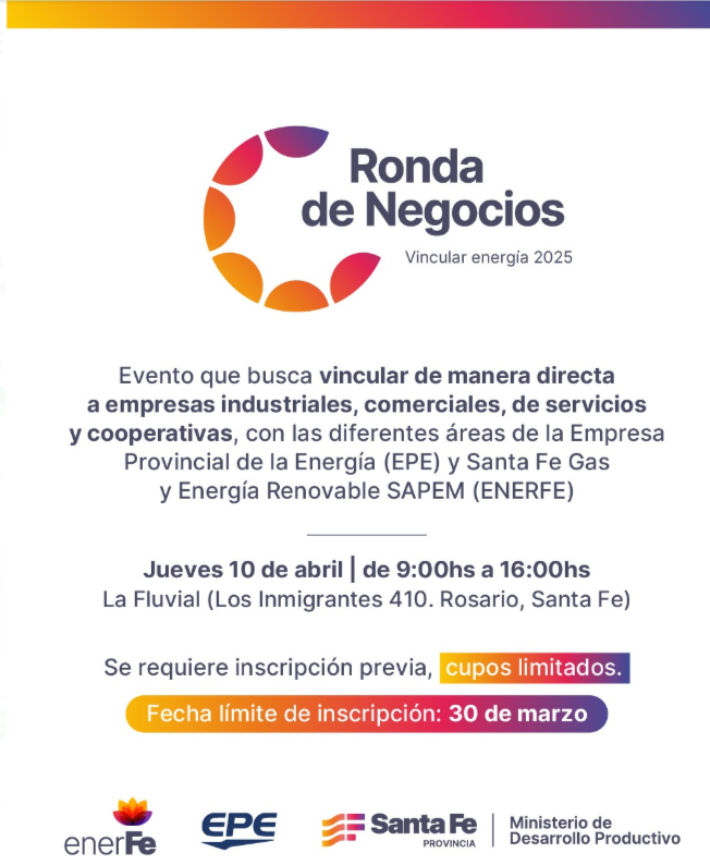 Buscan vincular empresas santafesinas con EPE y ENERFE