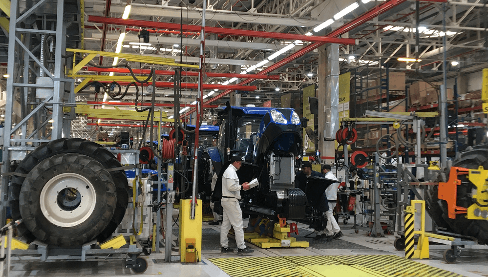 La maquinaria agrícola empuja un repunte en un indicador clave para la actividad industrial