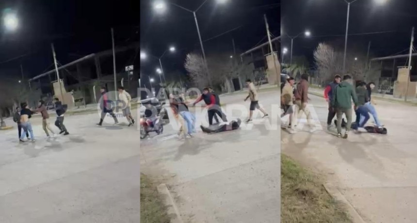 VIDEO | Salvaje ataque a la salida de un boliche en Bandera: un joven termin&oacute; desfigurado