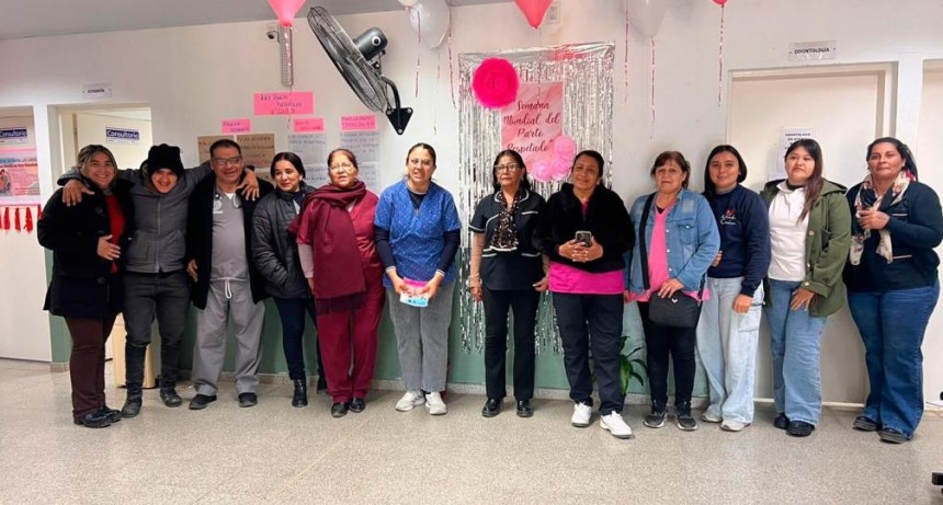 El Hospital de Los Jur&iacute;es inici&oacute; actividades por la Semana Mundial del Parto Respetado