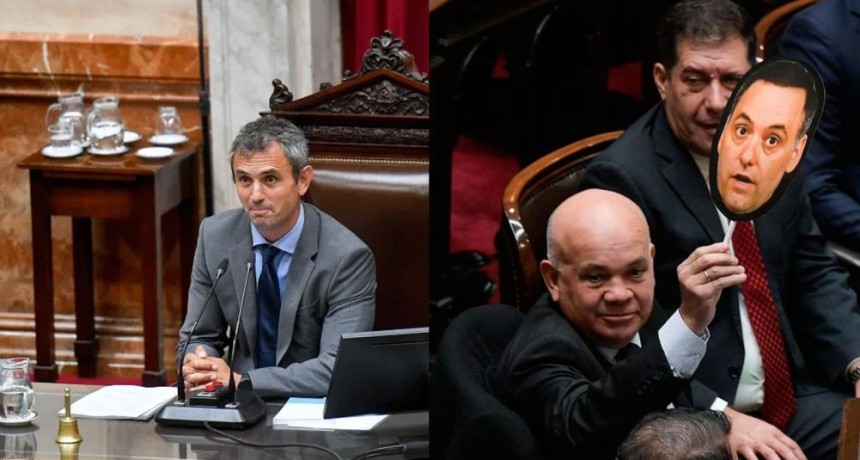 &ldquo;Payasesco&rdquo;: fuerte cruce entre Mart&iacute;n Menem y un diputado peronista en plena sesi&oacute;n por el caso Adorni