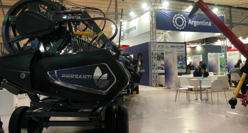 Sembradoras, cabezales, tolvas y más: la maquinaria argentina también se luce en Agritechnica