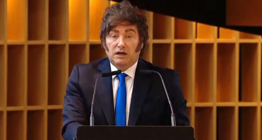 Milei habló de reformas y advirtió: 