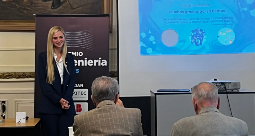 De Santa Fe al mundo: la estudiante de la UTN que diseñó un hormigón que puede cambiar las ciudades