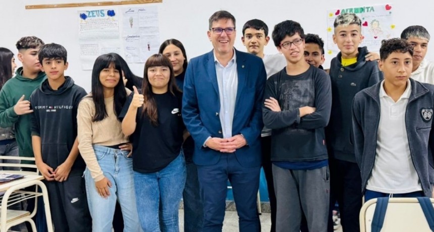 A dos años del fin de la no repitencia, Goity destacó el impacto en los aprendizajes