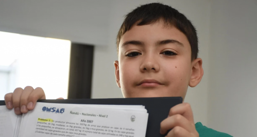 Matías Nocioni, el niño santafesino que con su intelecto también sacó campeón a la Argentina