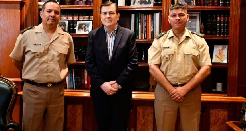 Zamora recibió a las nuevas autoridades locales de Gendarmería Nacional