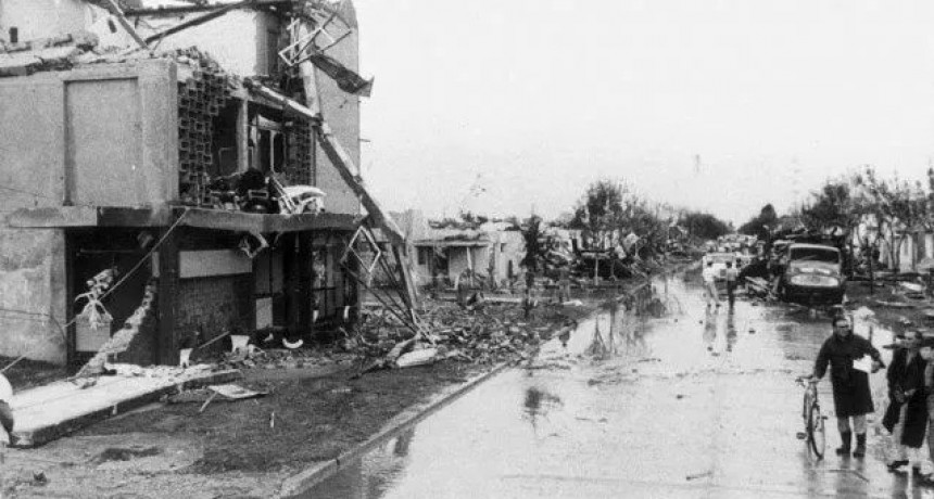 El devastador tornado de San Justo: a 50 años de un desastre natural que enlutó a la provincia 