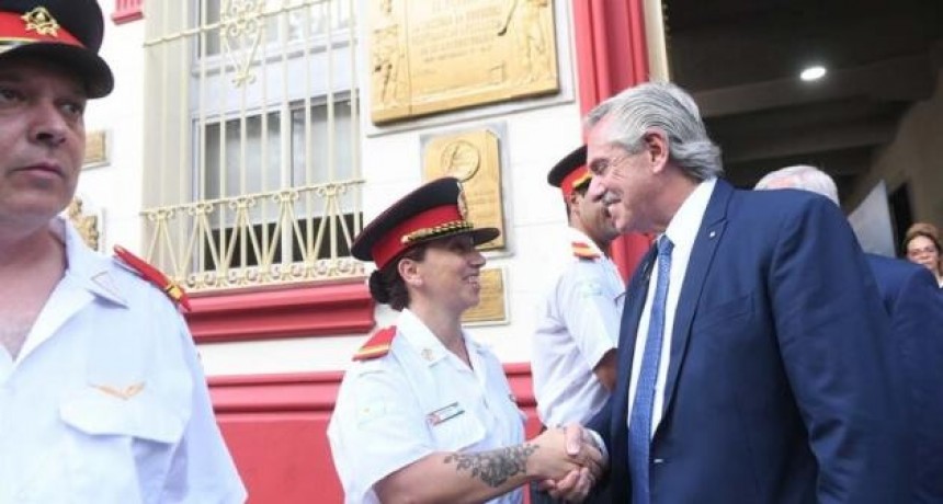 Alberto Fernández lanzó el Seguro Nacional de Bomberos Voluntarios 