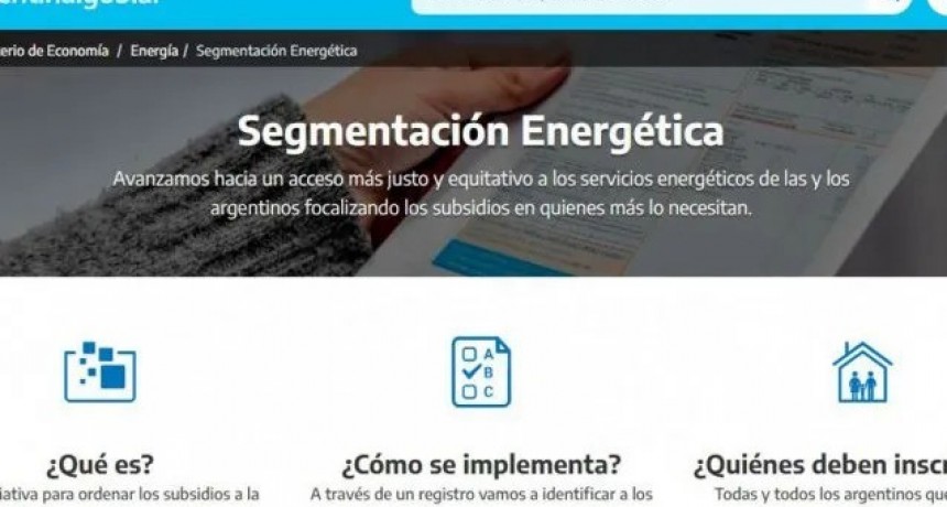 Desde la EPE recuerdan que a&uacute;n se pueden inscribir en el Registro de Acceso a los Subsidios a la Energ&iacute;a