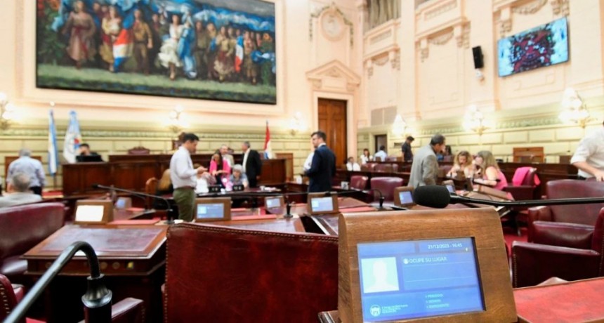 Inédito, la Legislatura de Santa Fe sesiona en enero 