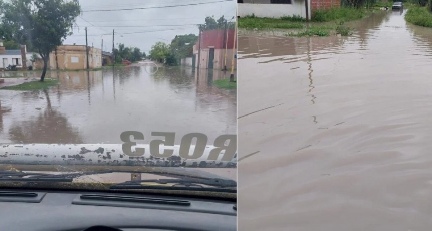 Vera: hay evacuados por las lluvias y Protección Civil asiste a damnificados