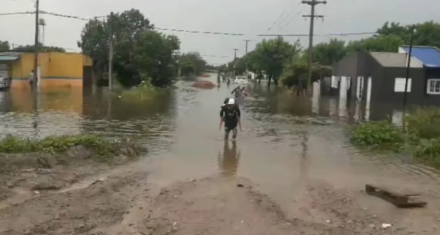 Hay 229 personas evacuadas por la emergencia hídrica en Reconquista