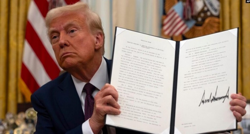 Sacudones en EE.UU. y el mundo en la primera semana de Trump en la Casa Blanca