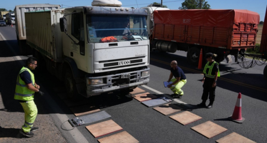 Provincia inici&oacute; los controles intensivos de carga en camiones, con sanciones m&aacute;s duras
