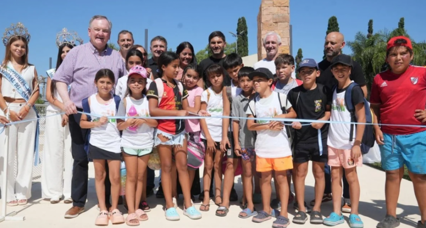 San Guillermo potencia su perfil tur&iacute;stico con nuevas obras en el Parque "Alfonsina Storni"