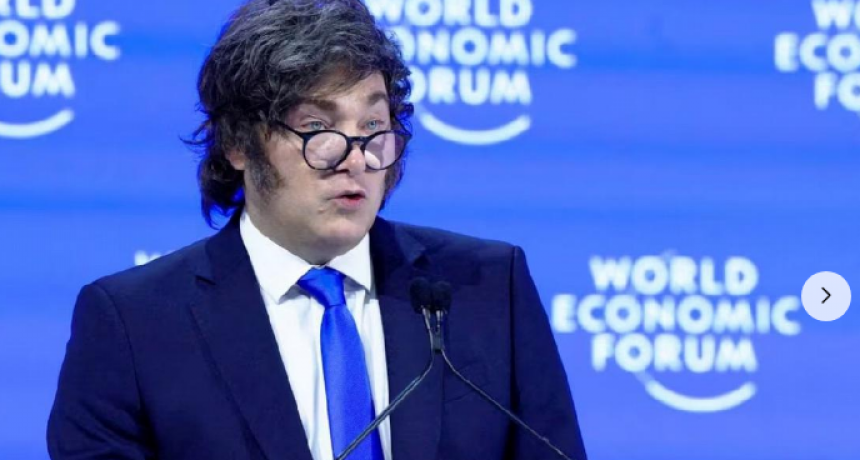 Milei habl&oacute; en Davos: "El socialismo suena muy lindo, pero siempre termina mal"