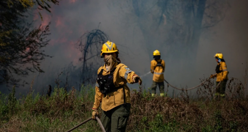 Alerta roja por incendios forestales: Provincia refuerza la prevenci&oacute;n y pide compromiso social