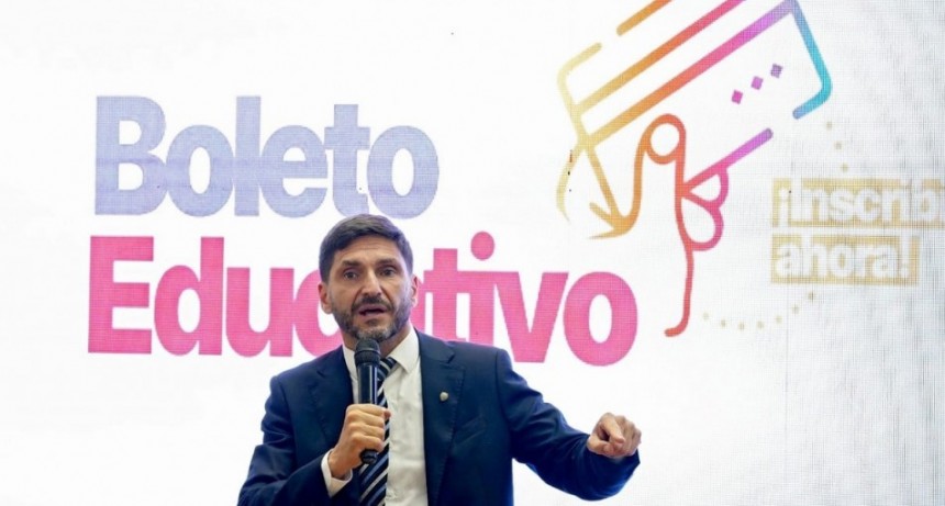 Pullaro ratific&oacute; el rumbo del Boleto Educativo y destac&oacute; una inversi&oacute;n hist&oacute;rica para garantizar el acceso a la educaci&oacute;n