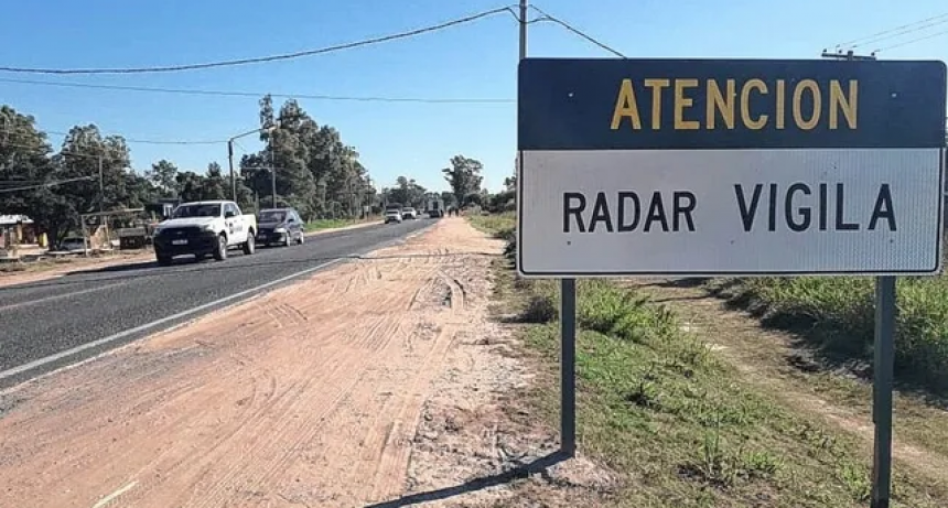 Radares en Rincón: en todo 2022 se registraron más de 23.000 multas por exceso de velocidad en Ruta 1