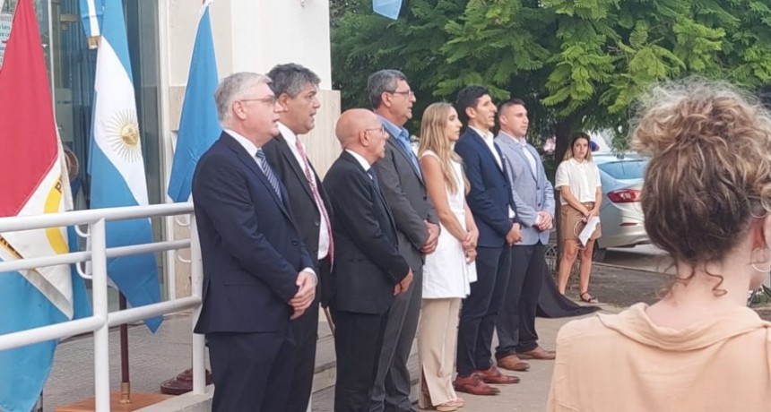LA SUCURSAL TOSTADO DEL BANCO DE LA NACION ARGENTINA CELEBR&Oacute; SUS PRIMEROS CIEN A&Ntilde;OS DE VIDA. ASISTIERON AUTORIDADES DE LA ENTIDAD QUE ANUNCIARON LA PROXIMA HABILITACION DE LA SUCURSAL VILLA MINETTI. 