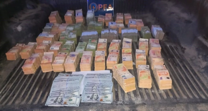 Sauce Viejo: llevaba millones de pesos y miles de d&oacute;lares en su camioneta