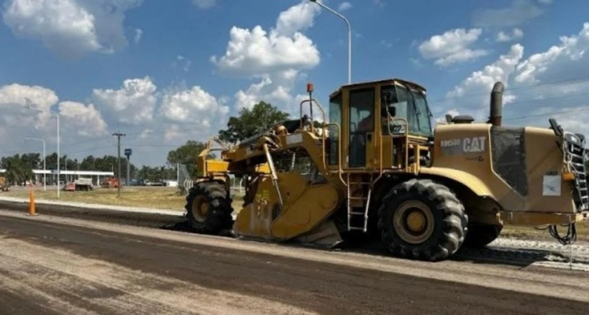 Obra clave en el norte santafesino: avanza la pavimentación de la Ruta 39