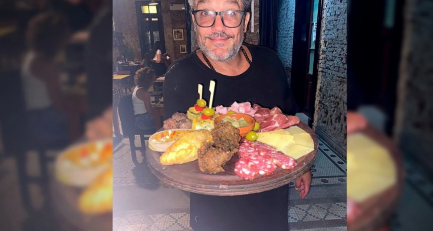 Un reconocido actor dejó su vida como artista en Buenos Aires y abrió un bodegón en un pueblito santafesino