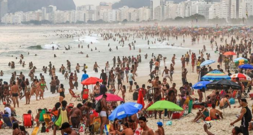 Ola de calor en Brasil: esperan sensación térmica de más de 60° en San Pablo
