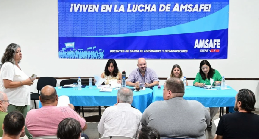 La docencia pública santafesina rechazó la oferta salarial y hace paro el lunes 24