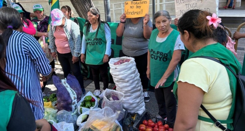 &ldquo;Caravanazo&rdquo; y &ldquo;frutazo&rdquo; en Mendoza: productores regalaron alimentos en reclamo por los bajos precios