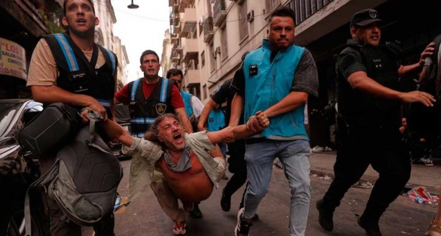 Reforma laboral: al menos 37 detenidos tras los disturbios en el Congreso