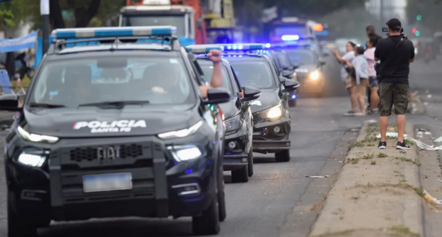 La extensa protesta policial que tiene un fuerte costo para el gobierno de Santa Fe