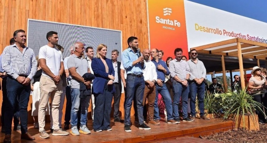 Expoagro: Santa Fe presentó las líneas de financiamiento para activar la producción