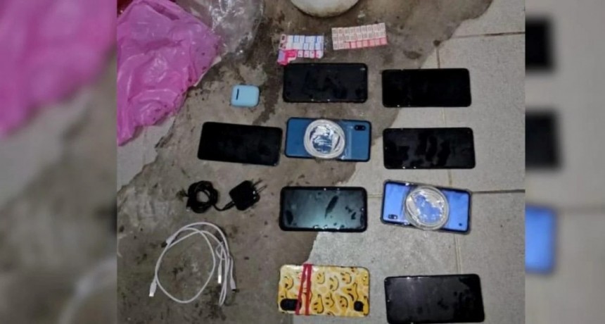 Sorprendieron a un agente penitenciario queriendo entrar celulares a la c&aacute;rcel de Coronda