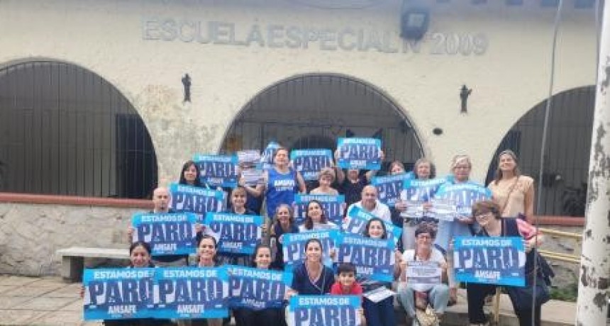 Comenzó un nuevo paro docente en Santa Fe