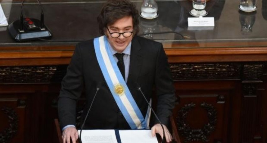 Las principales frases del discurso de Milei