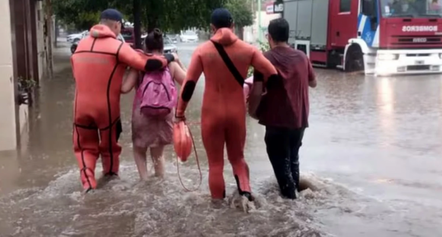 Seis muertos en Bahía Blanca por la inundación