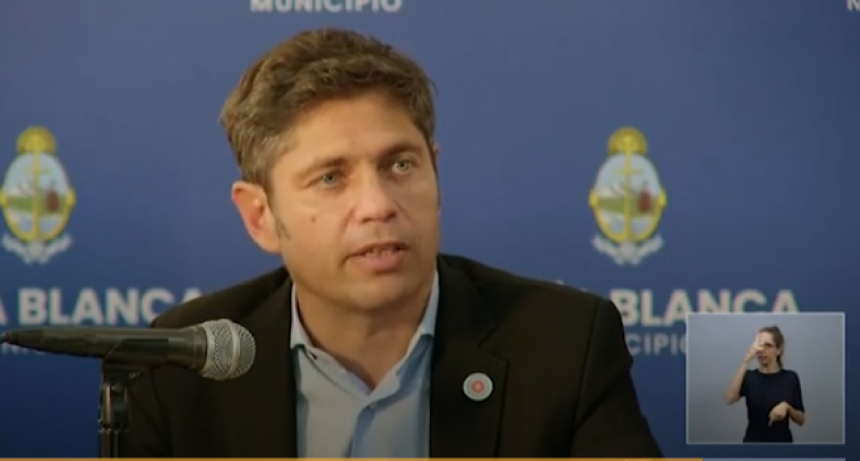 Axel Kicillof pidió que una parte del nuevo acuerdo con el FMI sea destinado a Bahía Blanca
