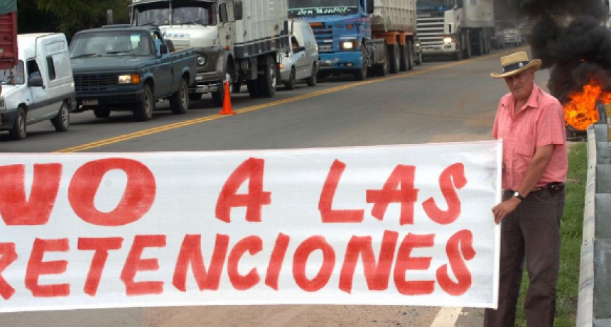 Diecisiete años de retenciones y la palangana aguanta