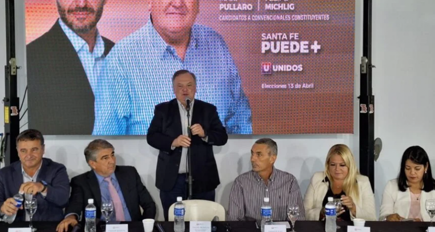 Presentación de todos los candidatos departamentales de «Unidos para Cambiar Santa Fe» en la ciudad San Cristóbal