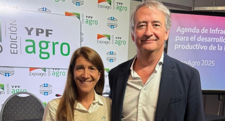 Nicolás Mayoraz dijo presente en Expoagro y se refirió a la situación de los productores en la provincia