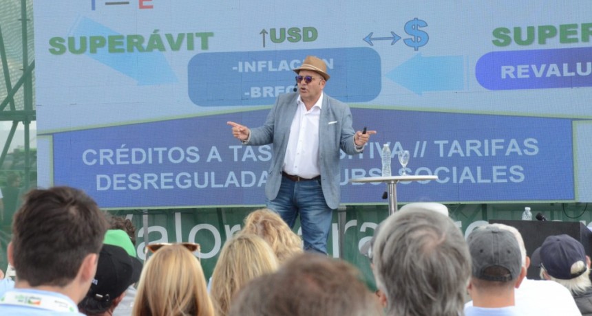Para Di Stefano “el único camino que tenemos es ser extremadamente eficientes en todo lo que realizamos”