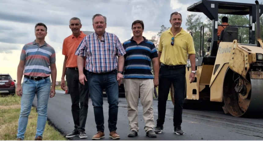 “La Provincia” finalizó la pavimentación de la RP39