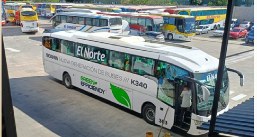 Santa Fe innova en transporte interurbano: por primera vez se utilizará un colectivo 100% GNC