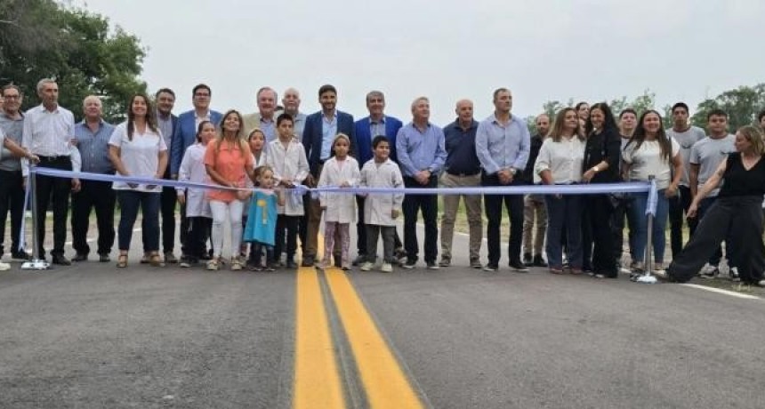 Quedó inaugurada la RP N° 39 que conecta a 3 departamentos: San Javier -San Justo y San Cristóbal