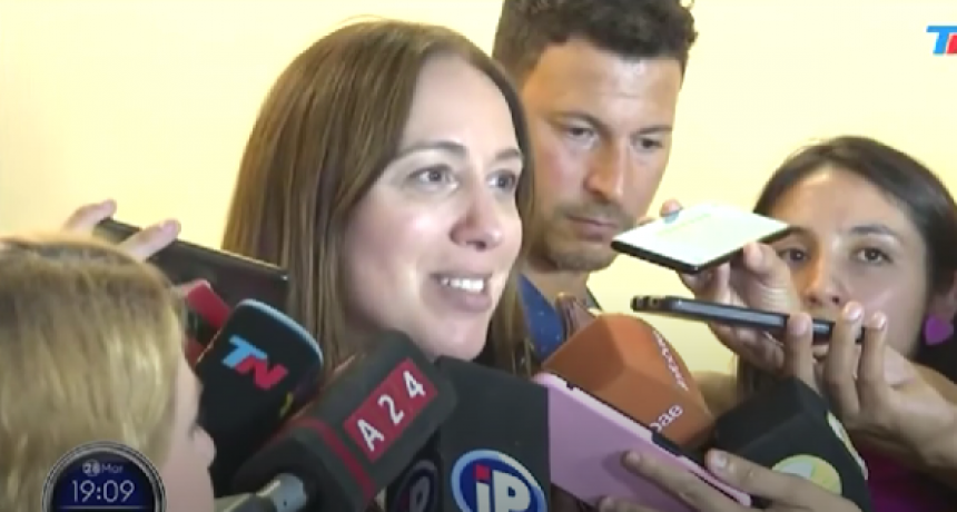 María Eugenia Vidal: “Nuestra única preocupación es que el kirchnerismo vuelva a avanzar en CABA”