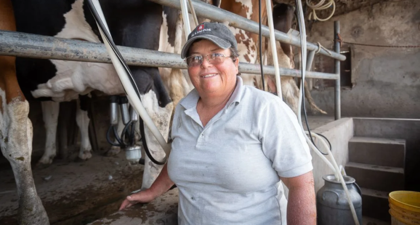 Ser mujer en el tambo: Miriam Foliano y una pasi&oacute;n por las vacas que viene desde Suiza