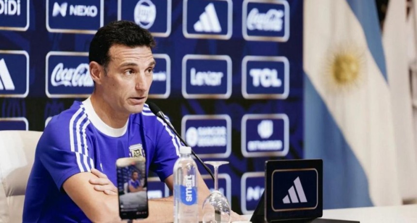 Scaloni, en la previa de los amistosos: 