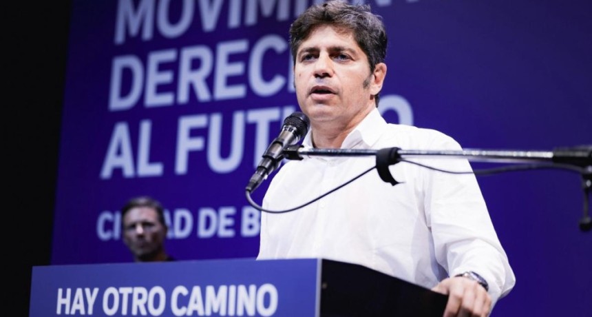 Kicillof dijo que Milei 